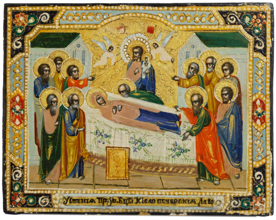 Ikona - Zaśnięcie Matki Boskiej