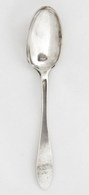 Łyżka srebrna - Christoph Philipp Hartung, Królewiec, Królestwo Prus, 1795
