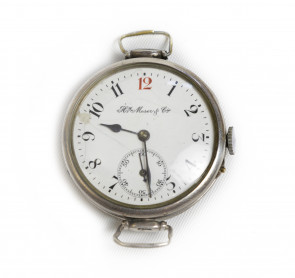 Zegarek naręczny srebrny - Henry Moser & Cie