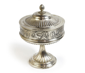 Patera srebrna - Budapeszt, Austro - Węgry, kon. XIX w