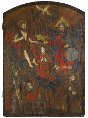 Wniebowzięcie - Koronacja Bogurodzicy, Małopolska, XVIII / XIX w.