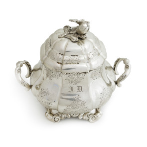 Cukiernica srebrna - Bruksela, Królestwo Belgii, ok. 1850 r.