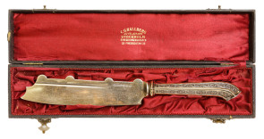 Nóż do sera - Carl Gustaf Hallberg, Sztokholm, 1895