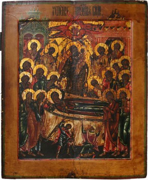 Ikona - Zaśnięcie Matki Boskiej