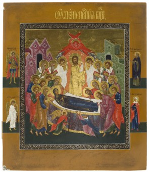Ikona - Zaśnięcie Matki Boskiej